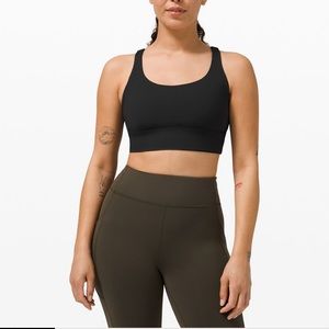 Energy Bra Longline in Black